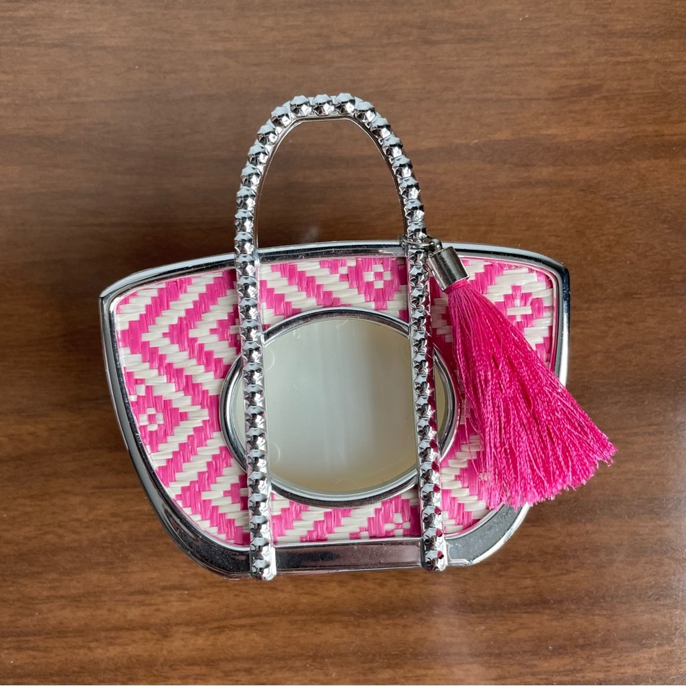 Bath & Body Works Pink & White Purse Scentportable